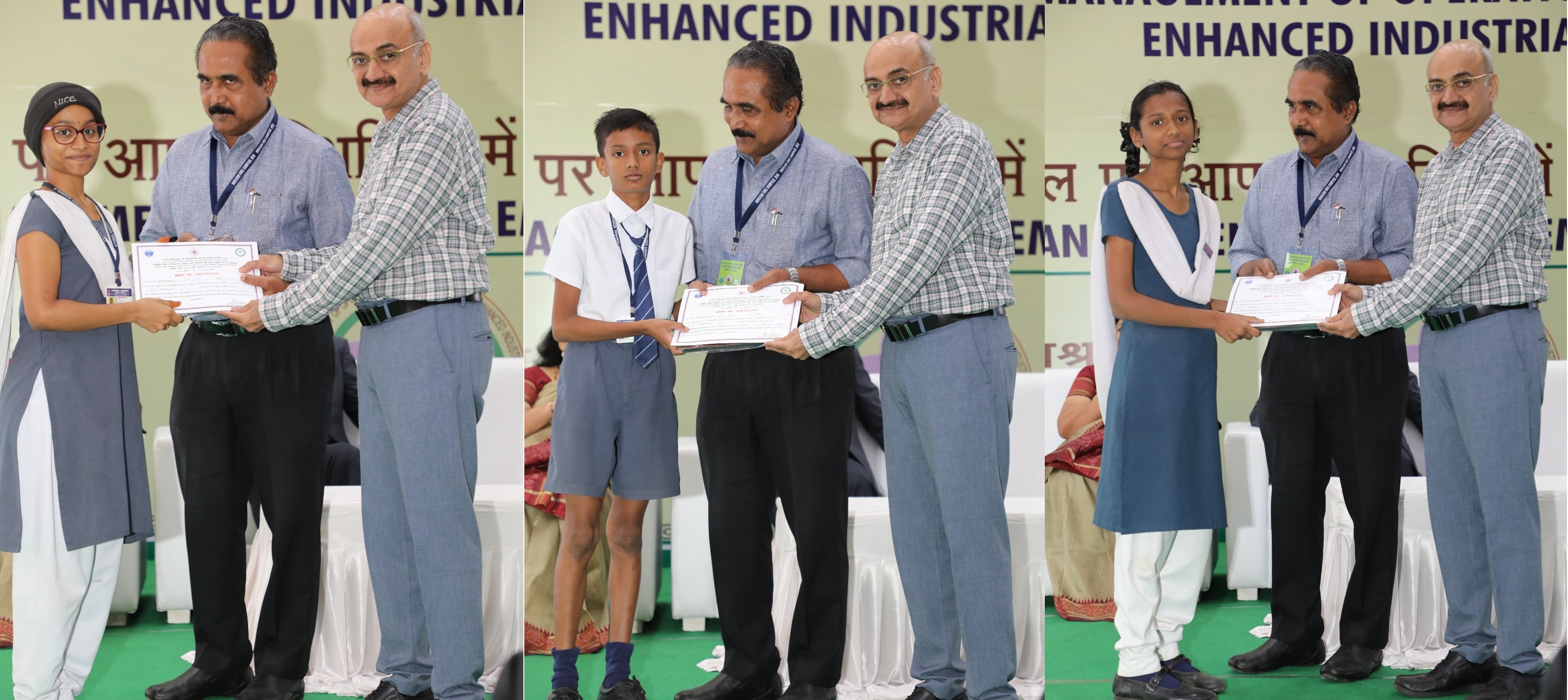 Prize distribution to safety competitions winners - School students, AECS