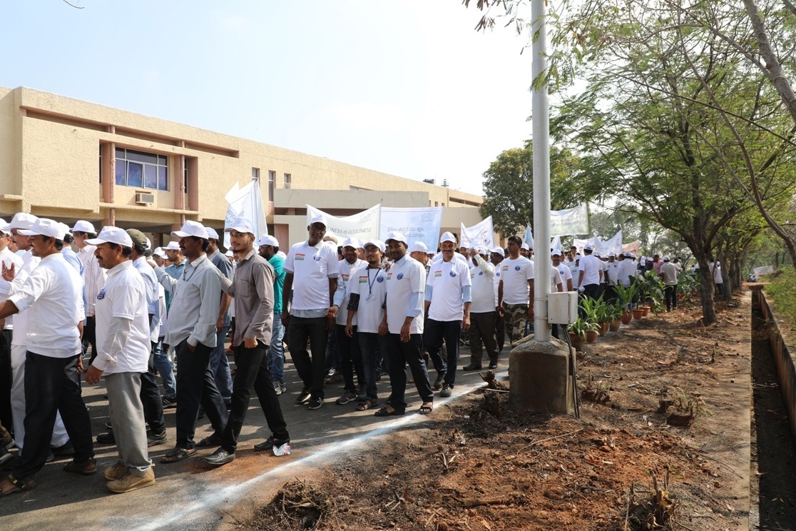 Walkathon in Progress