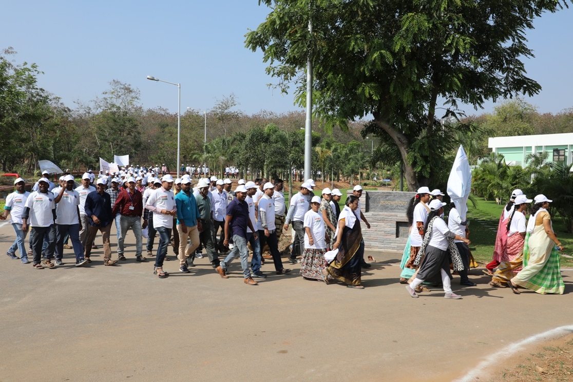 Walkathon in Progress