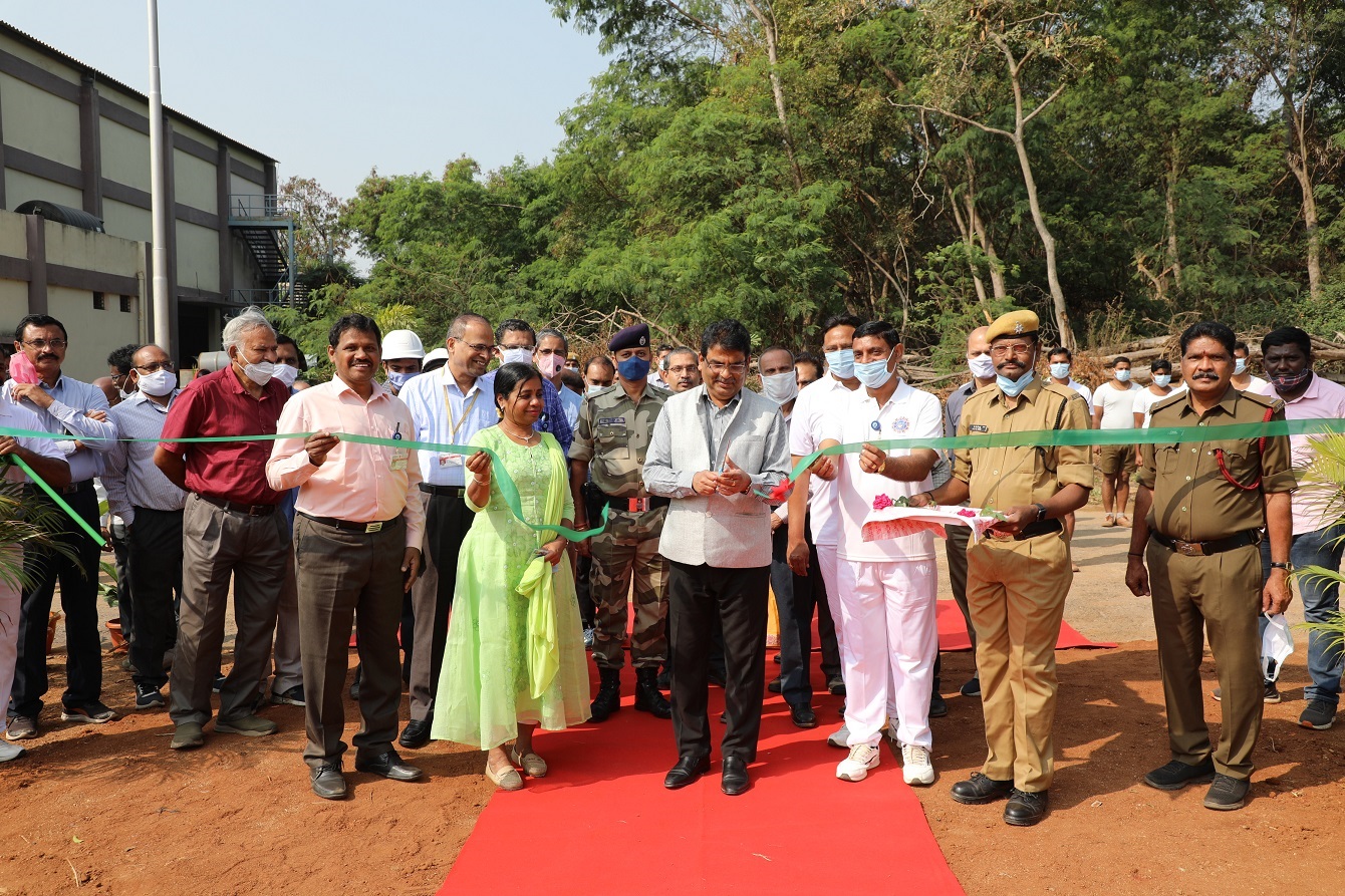 Inauguration of Bamboo Garden and Exercise Ground by Chairman & Chief Executive, NFC.