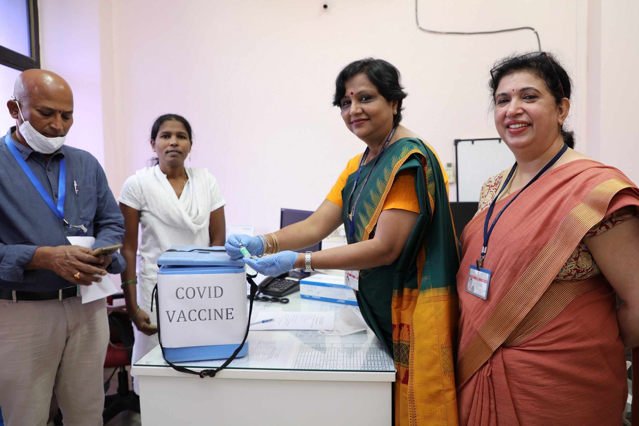 INAUGRATION OF COVISHIELD VACCINE.