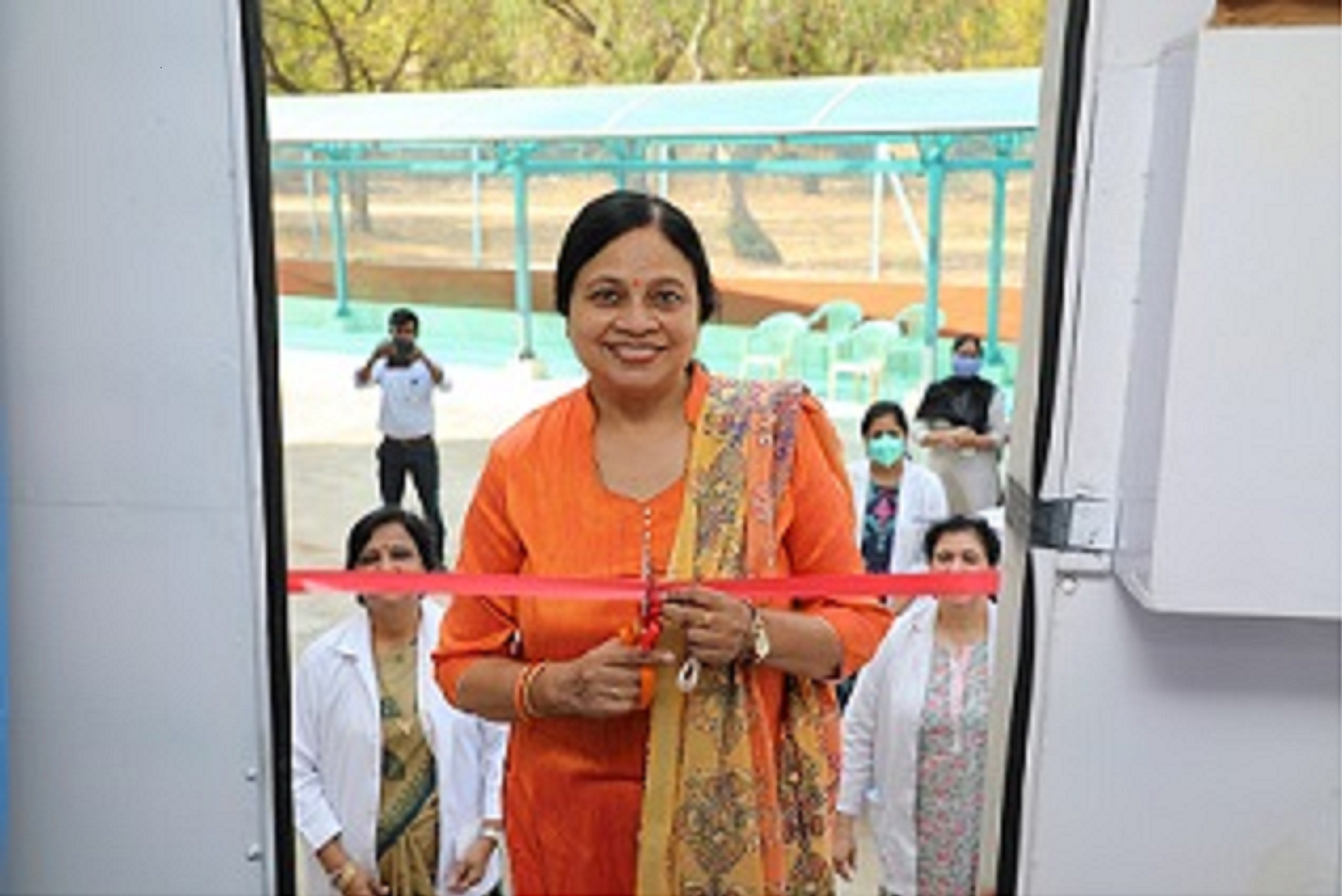 Inauguration of the Cancer Screening Camp.