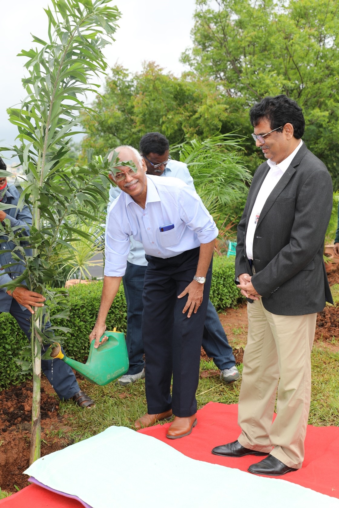 Plantation by Shri N. Prabhakar, Son of Late Dr. N. Kondal Rao