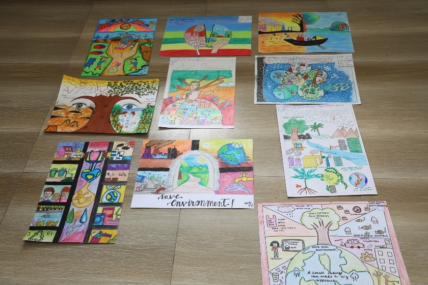Drawings in the competitions
