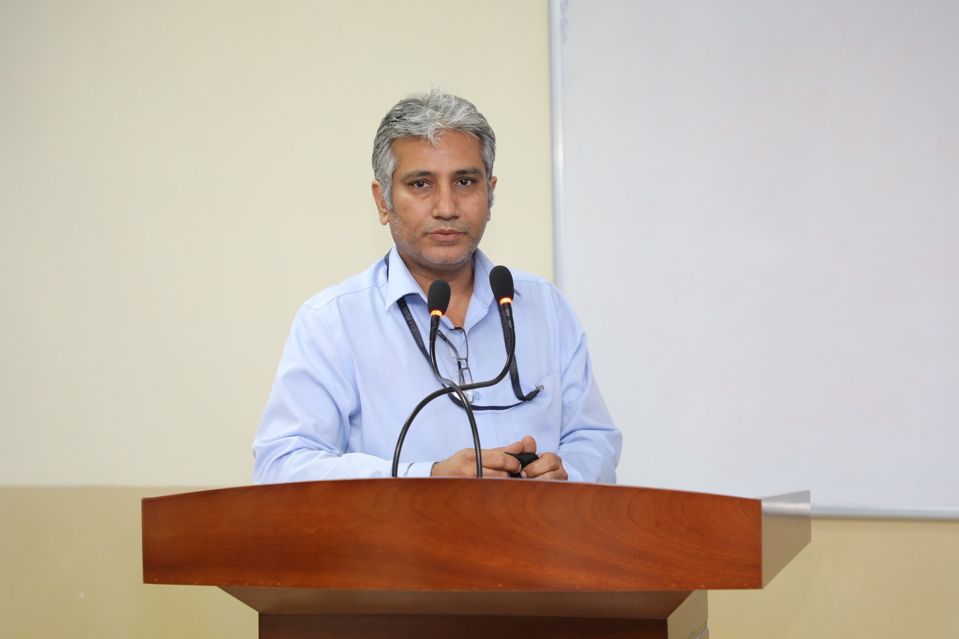 Dr. Komal Kapoor, DCE(FT,EPP,SSTP,ISO & Medical) addressing the gathering.