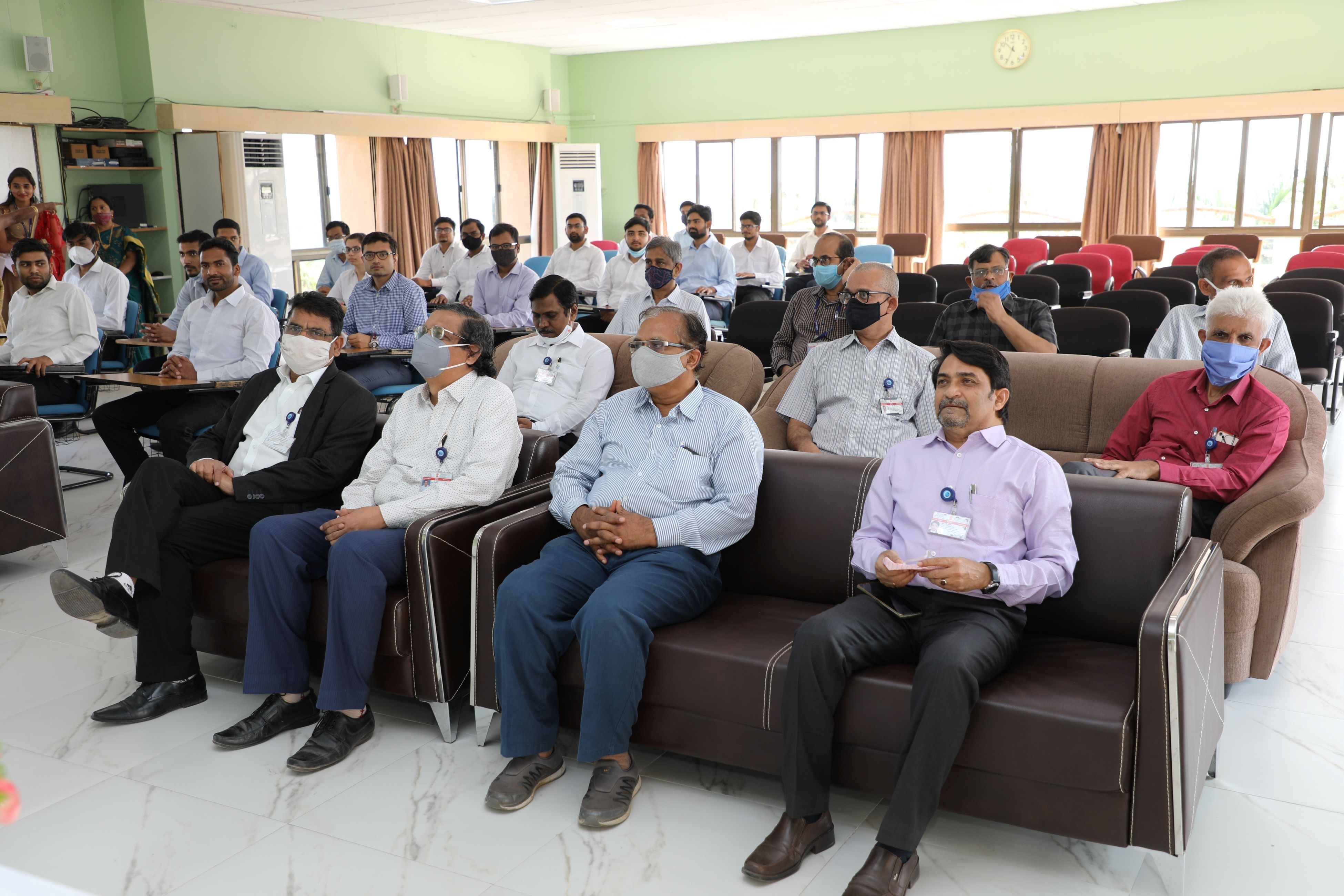Gathering of All Dignitaries and TSOs in the Conference Hall .
