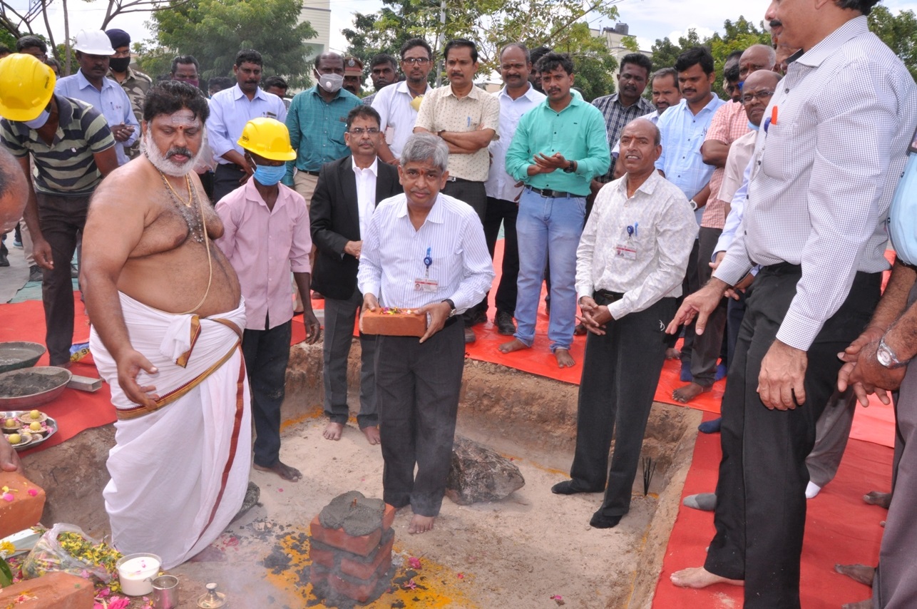 Foundation stone laying for Community Centre.