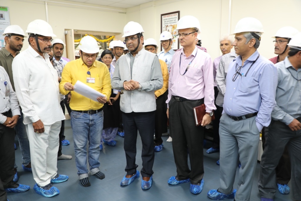 Briefing to Chairman & Chief Executive, NFC about the facility.