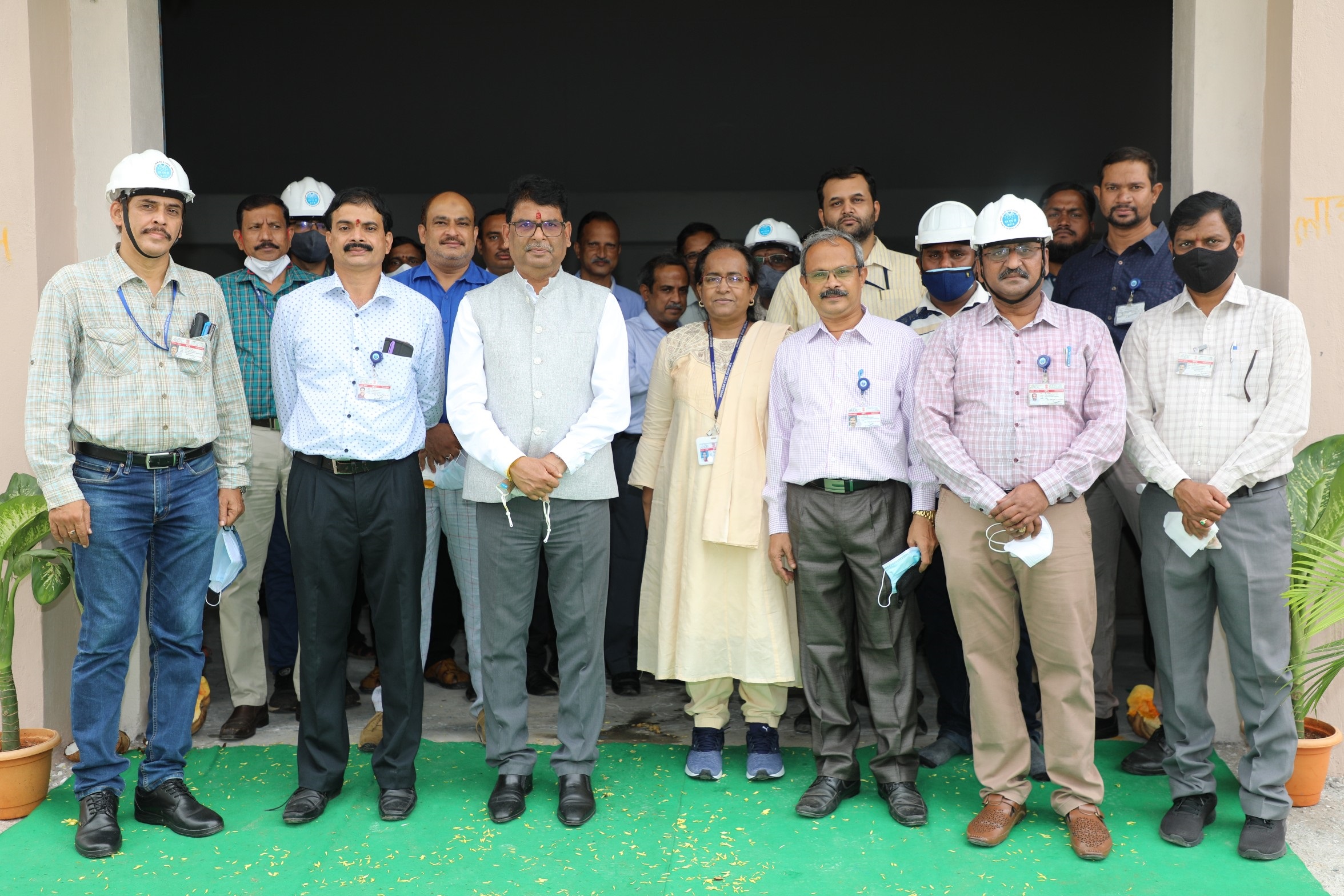 The team of officers of  CED along with CE, NFC.