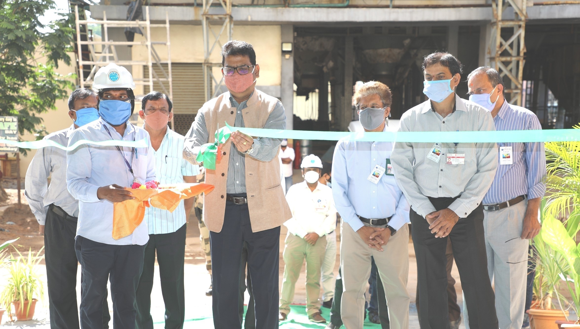 Inauguration of FRIT Building by CE, NFC.