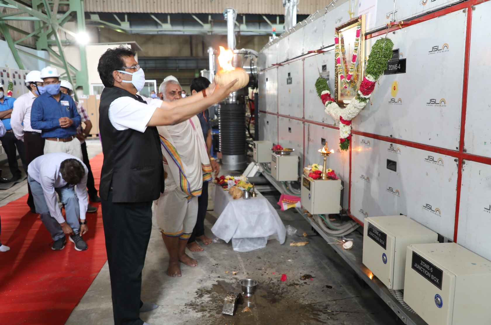 Inauguration ceremony carried out by Chairman and Chief Executive, NFC.