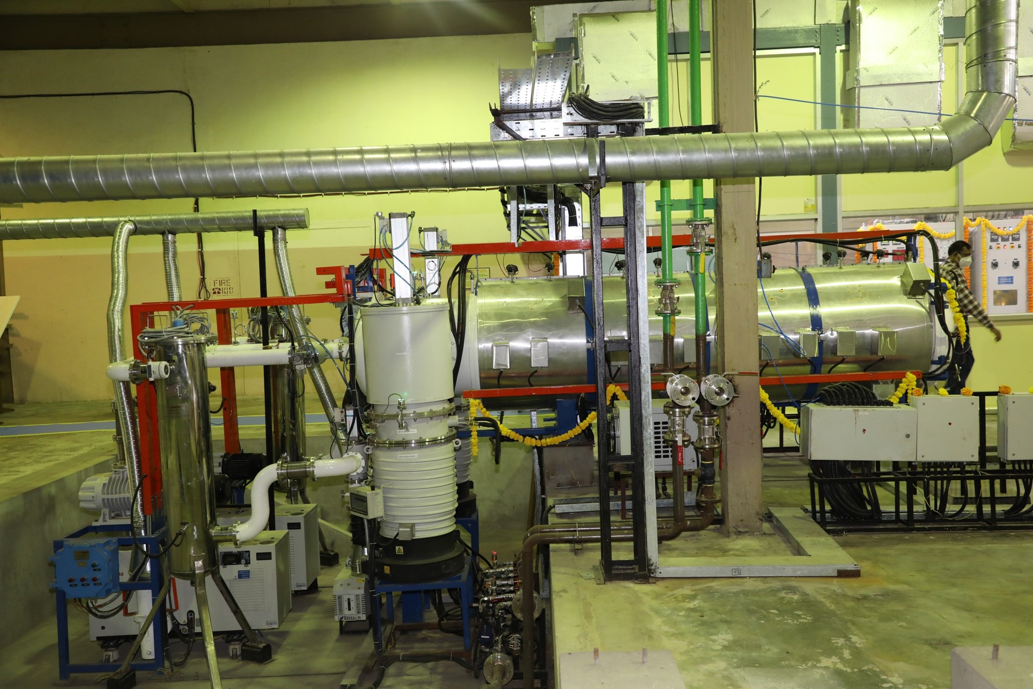 New Vacuum Baking Furnace.