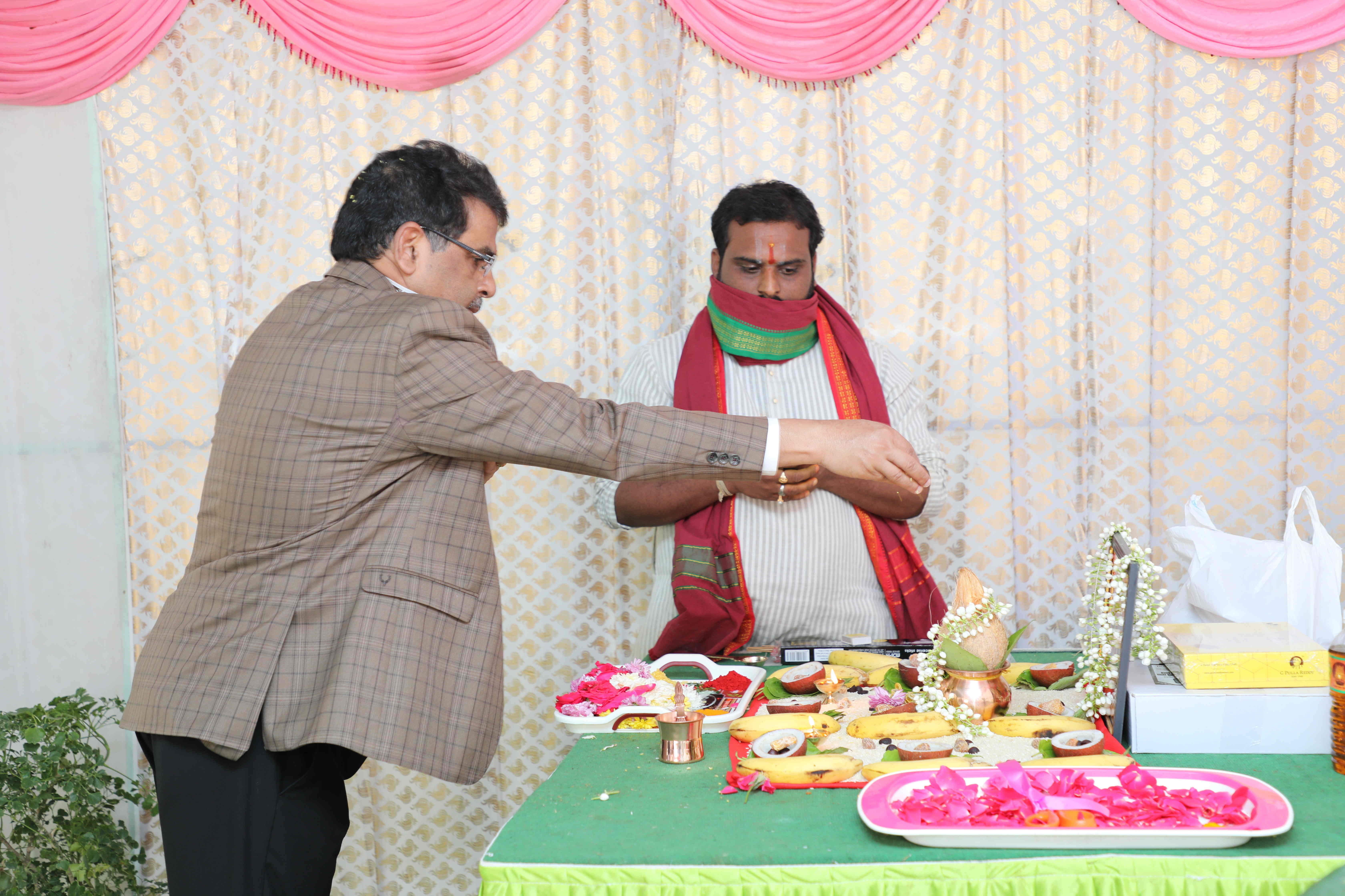 OGSEP inauguration pooja.