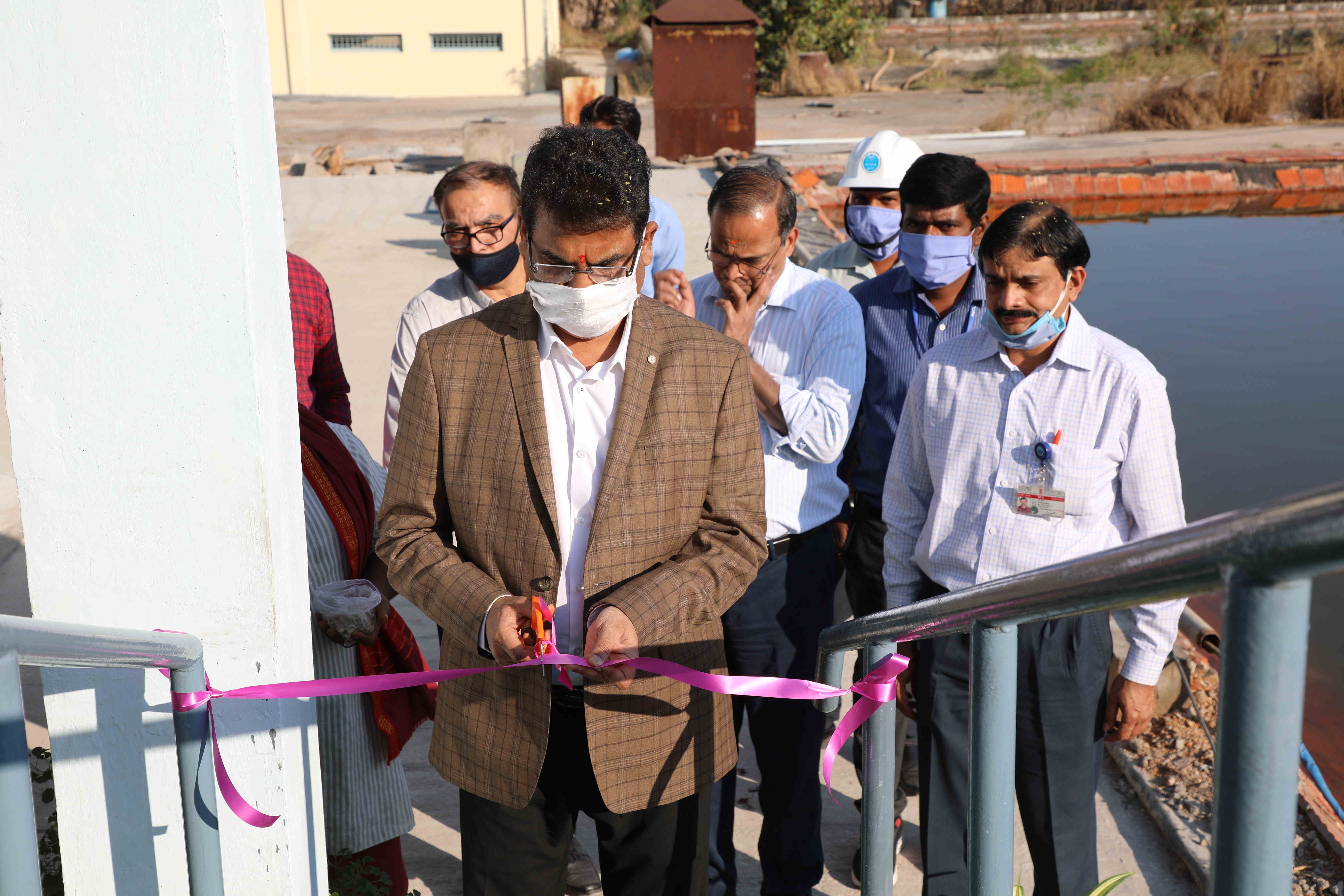 OGSEP inauguration ribbon cutting.