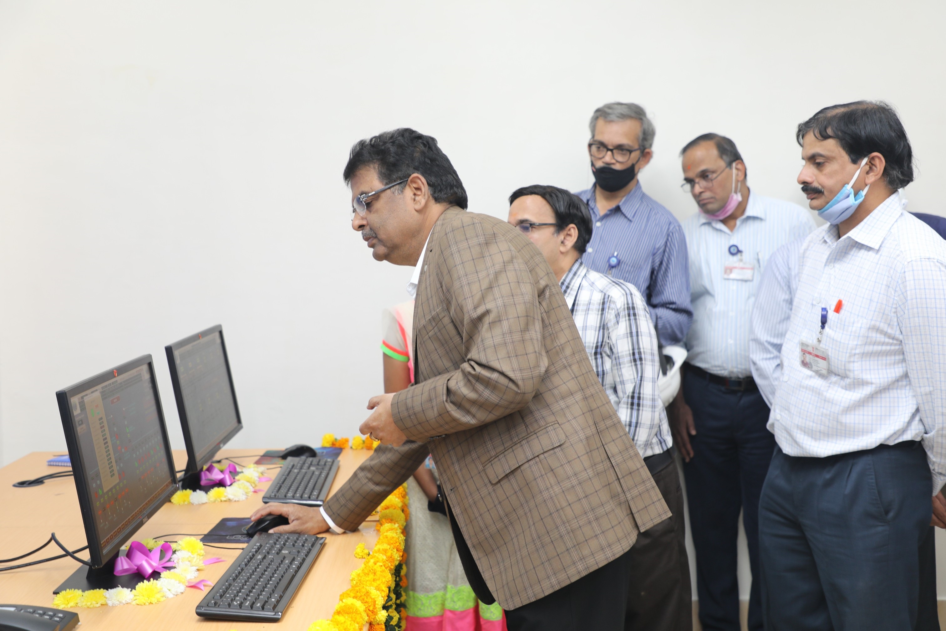 Launch of SCADA system.