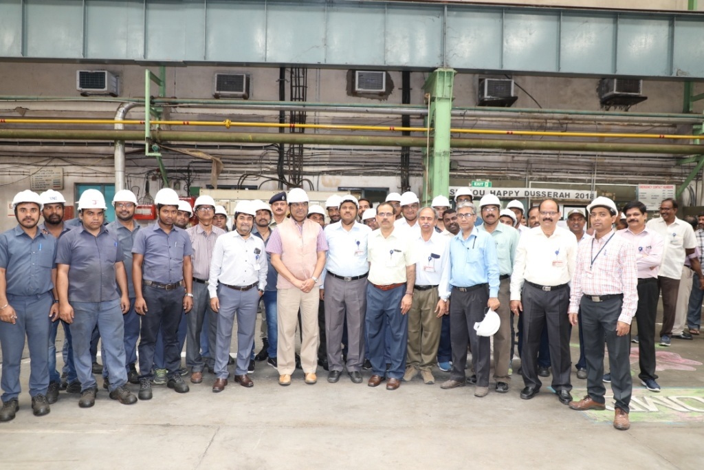 Staff of SSTP, M-SSTP, M-IMST & QA(SSTP) with Chairman & CE,NFC.