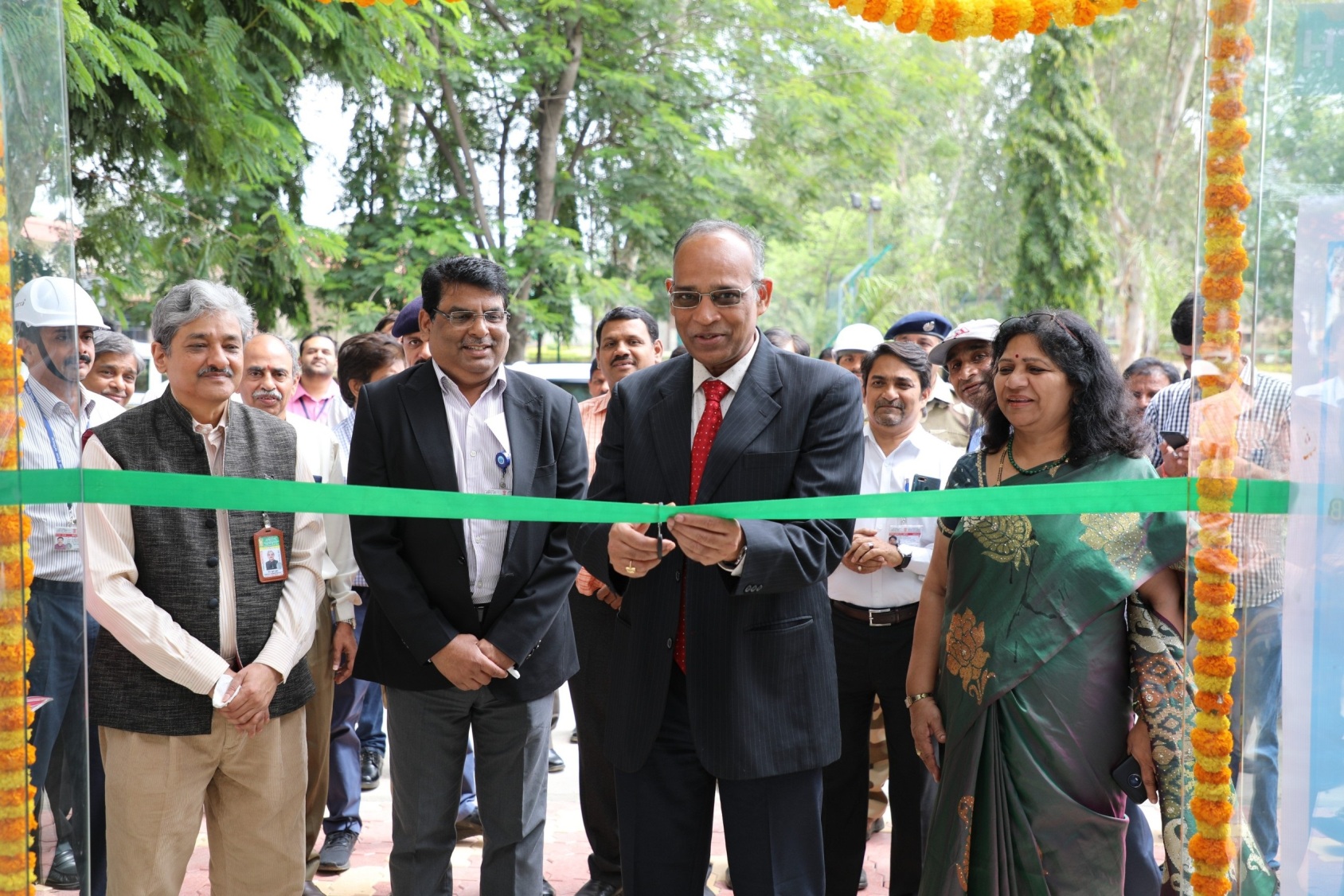 Inauguration of Safety Exhibition and training hall by Chairman, AERB