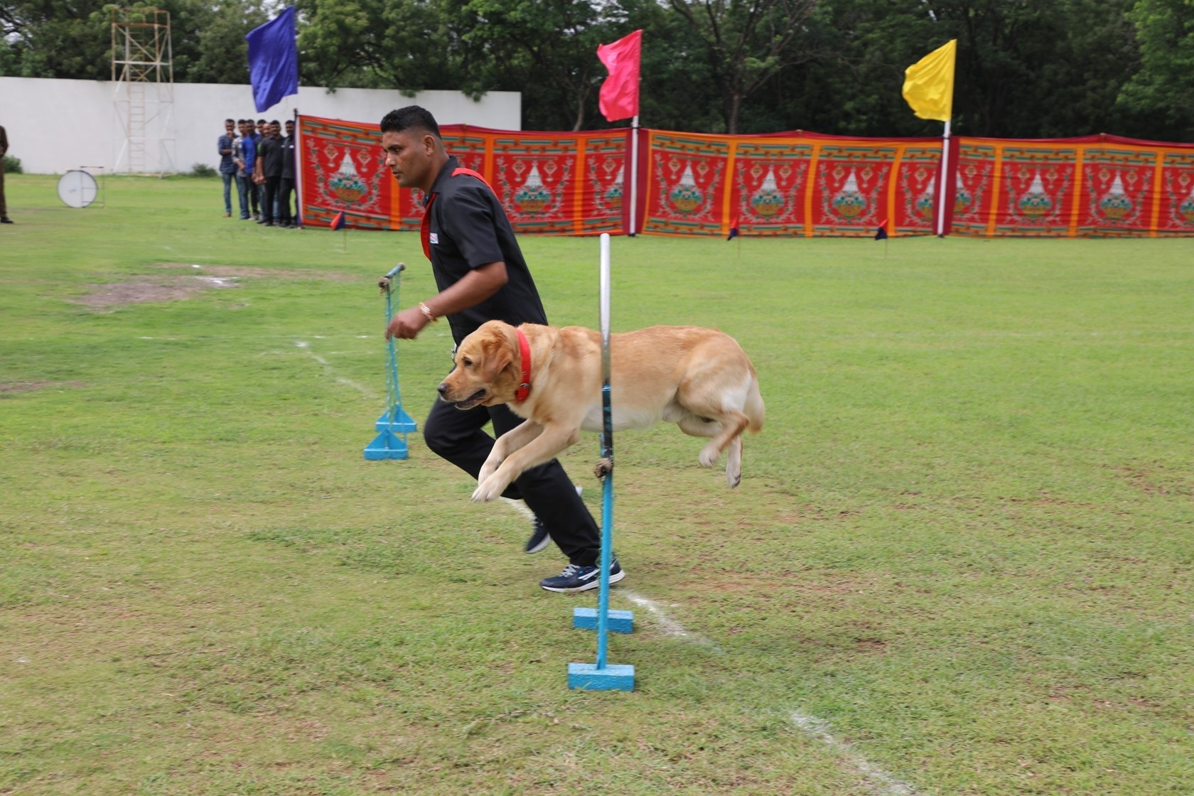 Demonstration by CISF Dog Squad