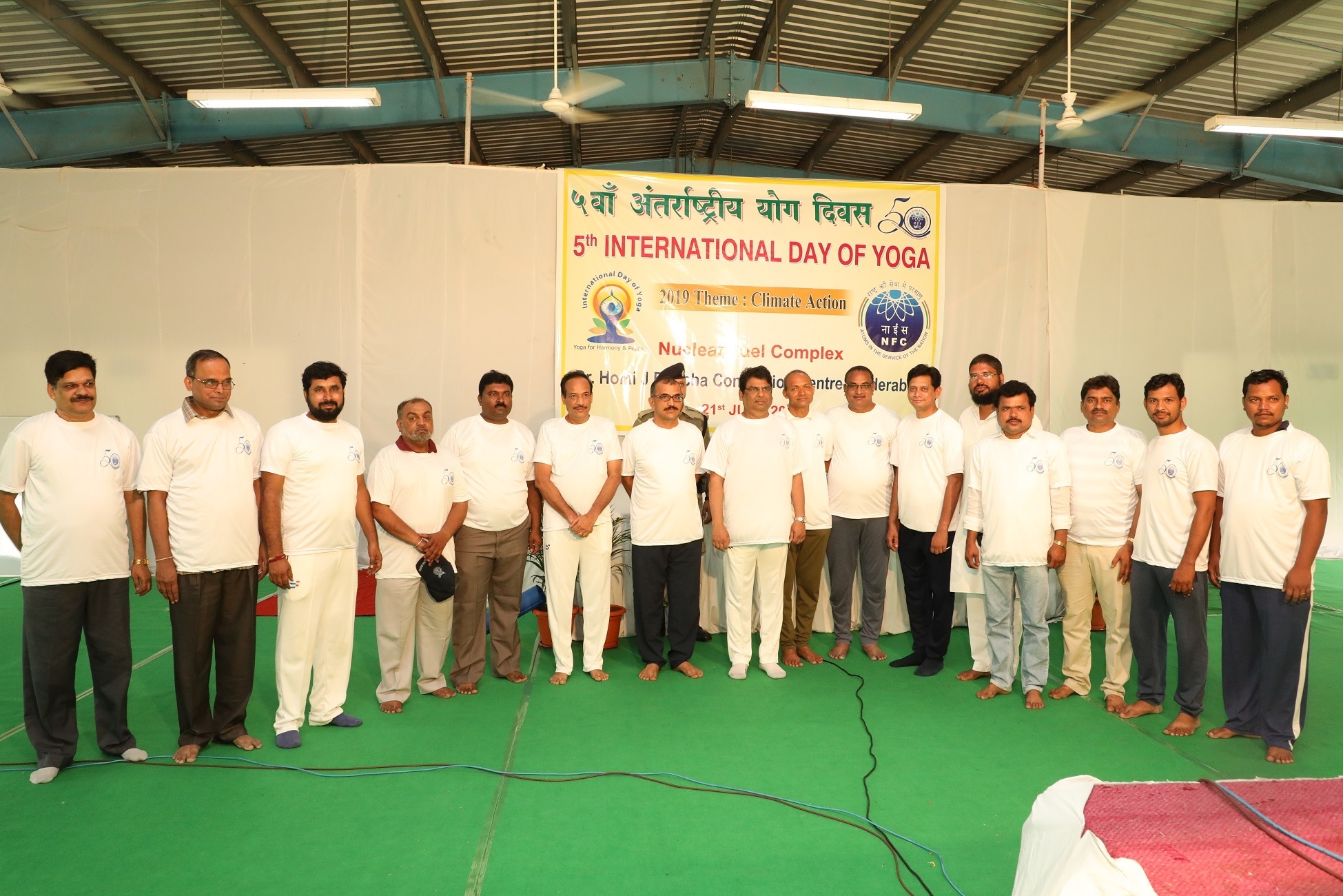 Dr. Dinesh Srivastava, Chairman & CE, NFC with NFC Works committee & organising committee members