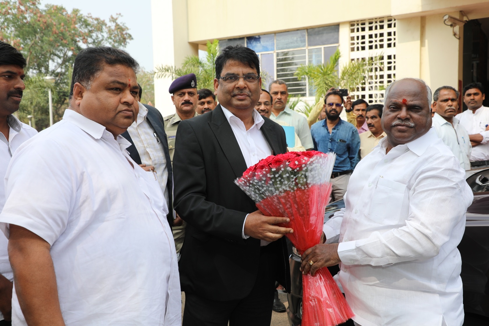 Welcome to Shri K. Ramulu, Hon’ble Member, NCSC by Dr. Dinesh Srivastava, CE, NFC
