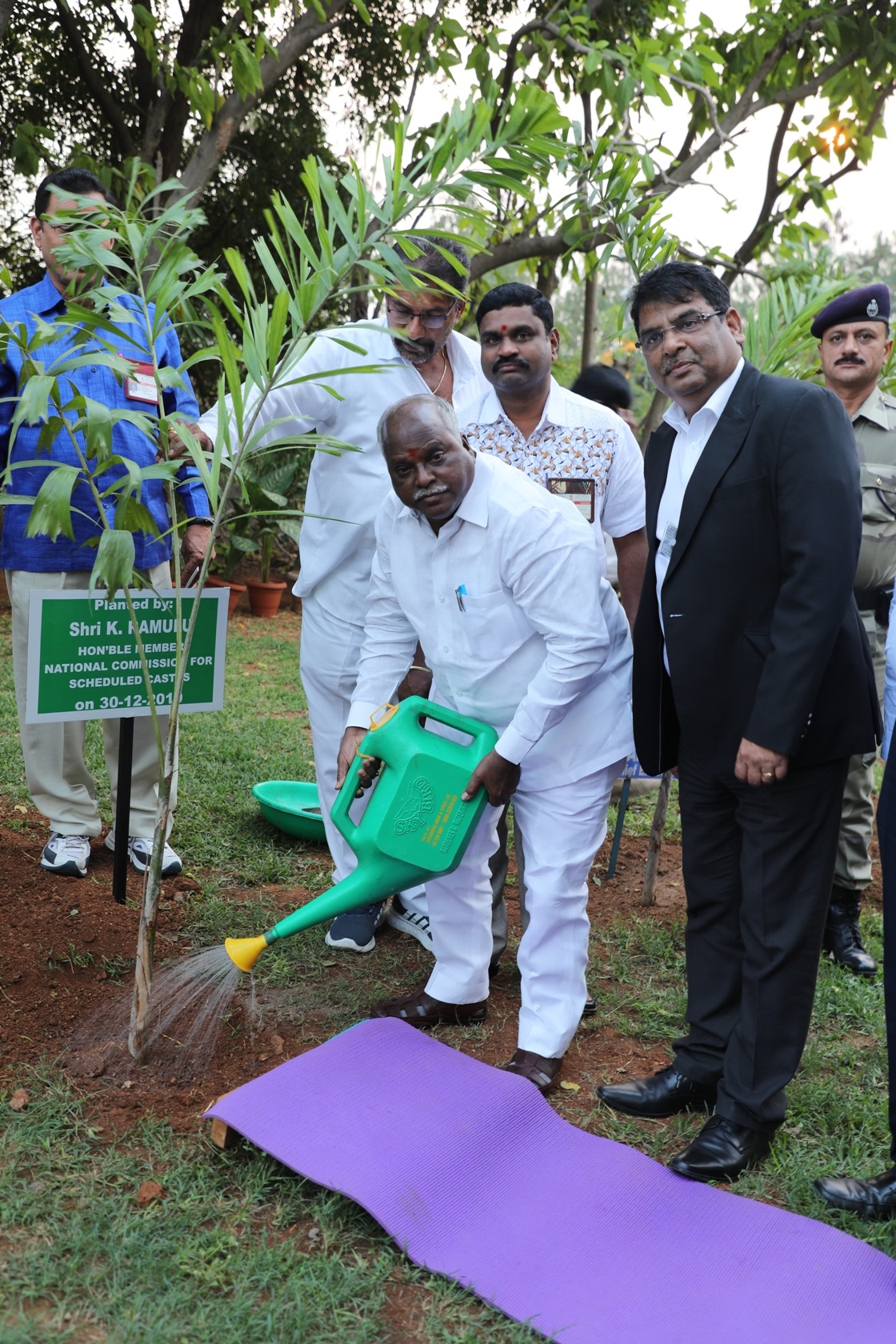 Tree plantation by Hon’ble Member