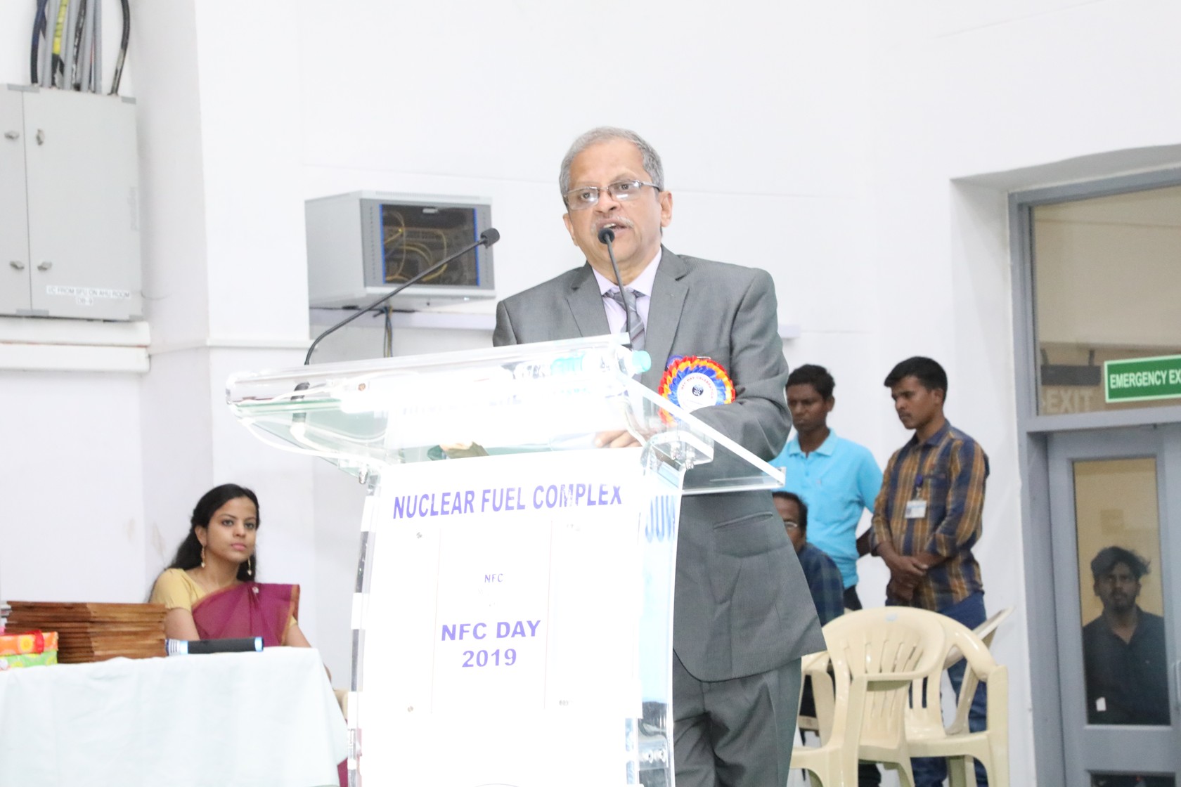 Welcome Address by Shri C. Phani Babu, DCE, NFC