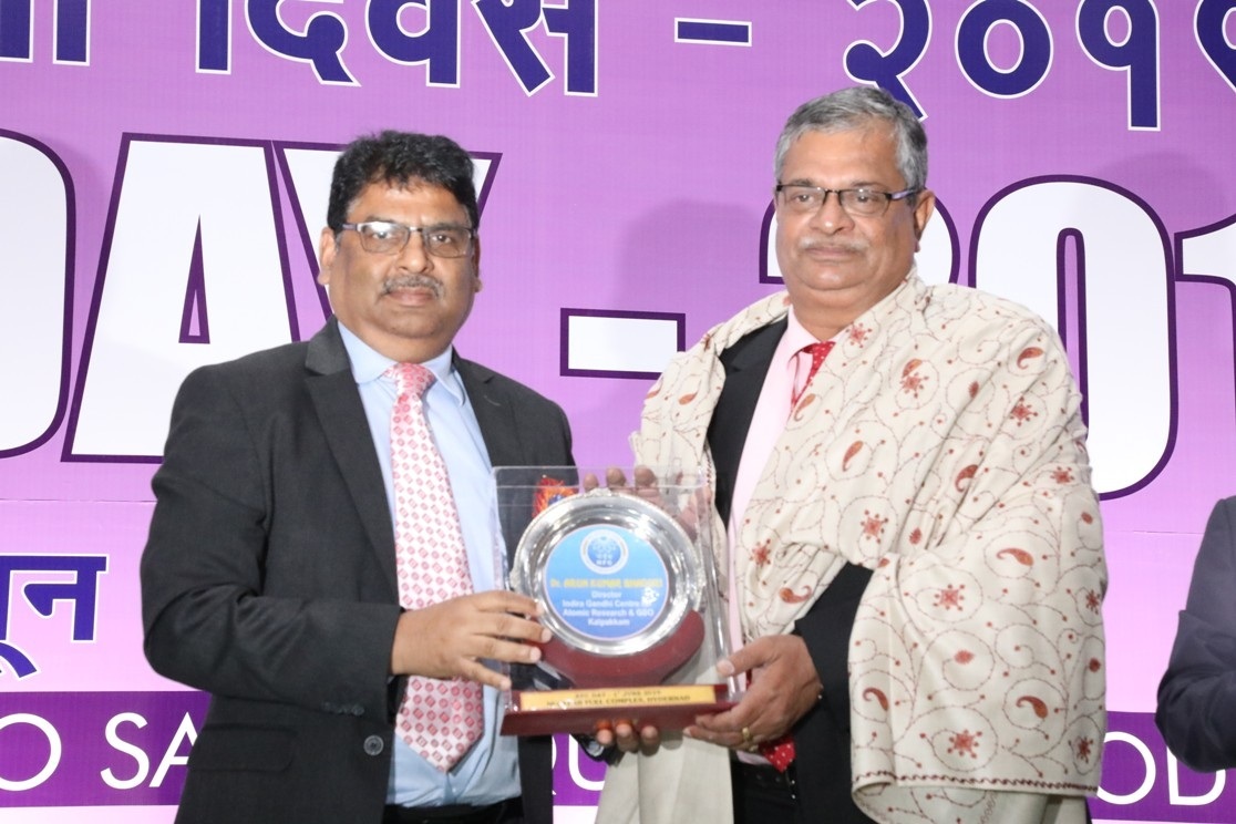 Felicitation to Dr. A.K. Bhaduri