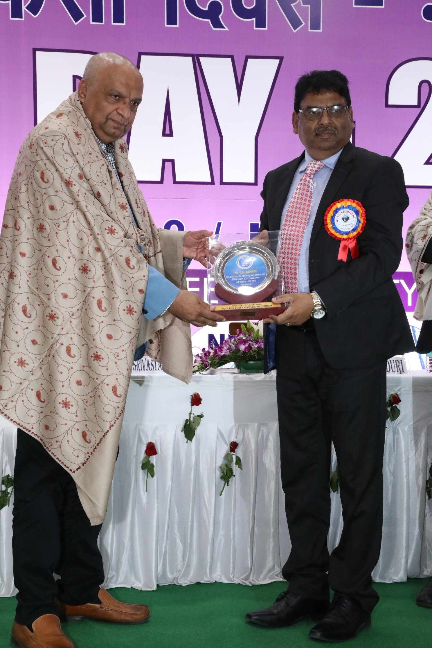 Felicitation to Shri C.K. Asnani