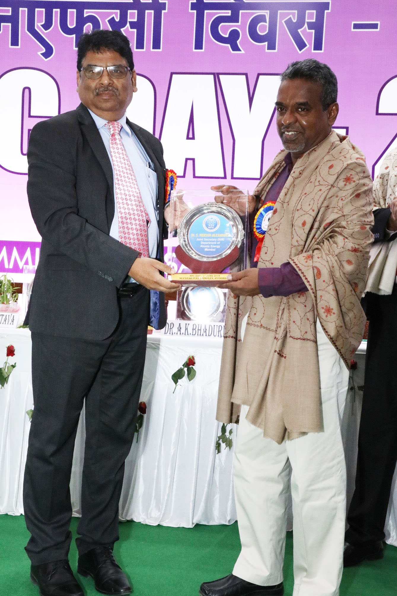 Felicitation to Dr. Mervin Alexander