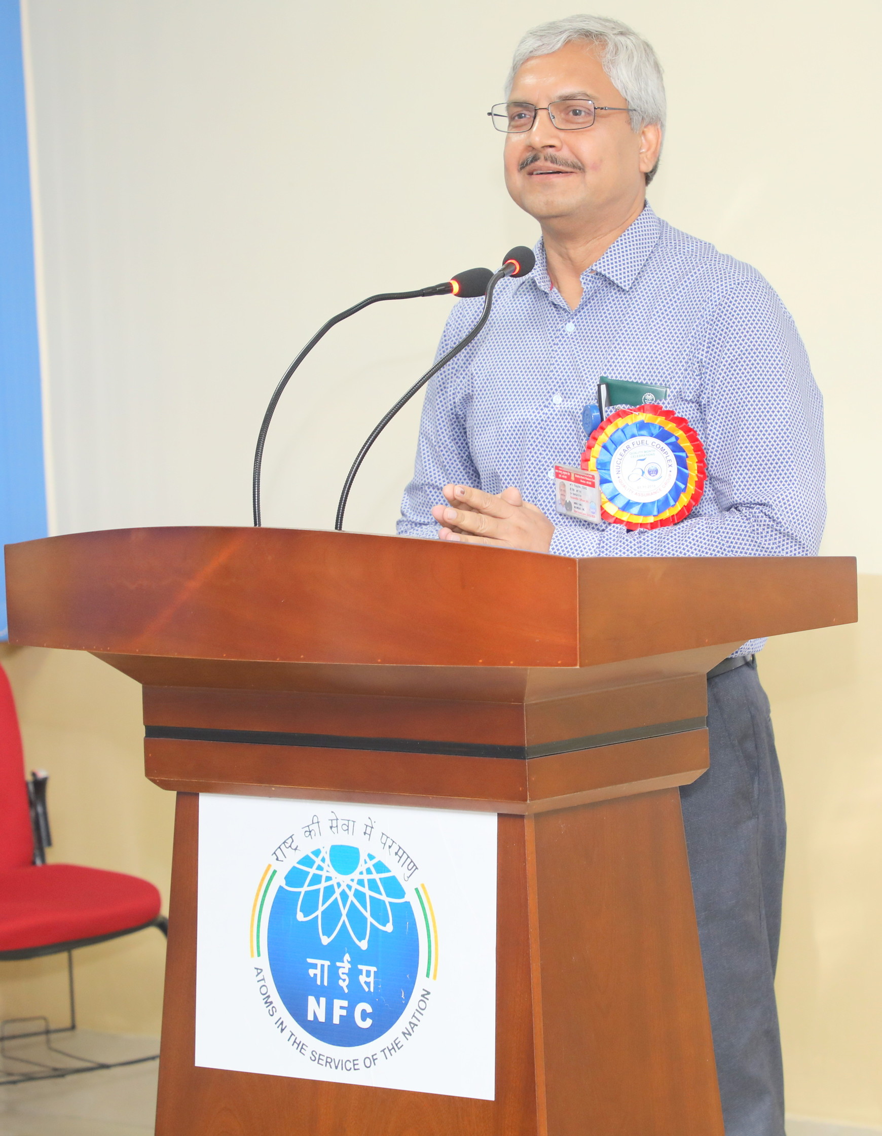 Talk by invited speaker Dr R N Singh, BARC.