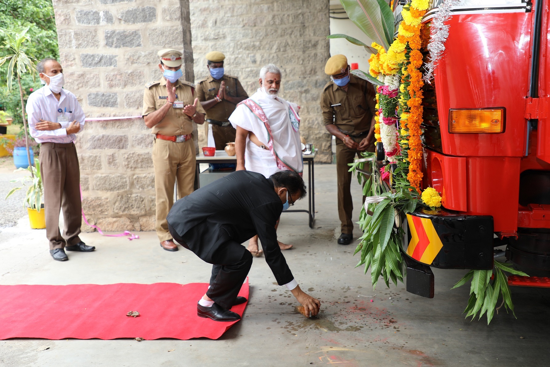Pooja by Chairman & CE, NFC.
