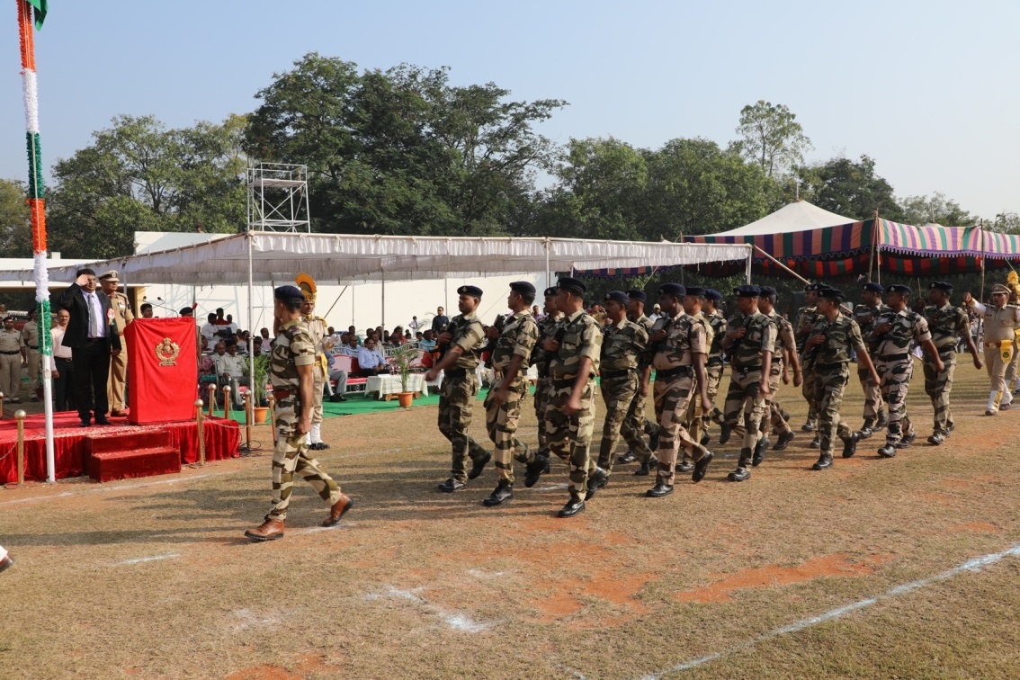 Republic Day parade by CISF