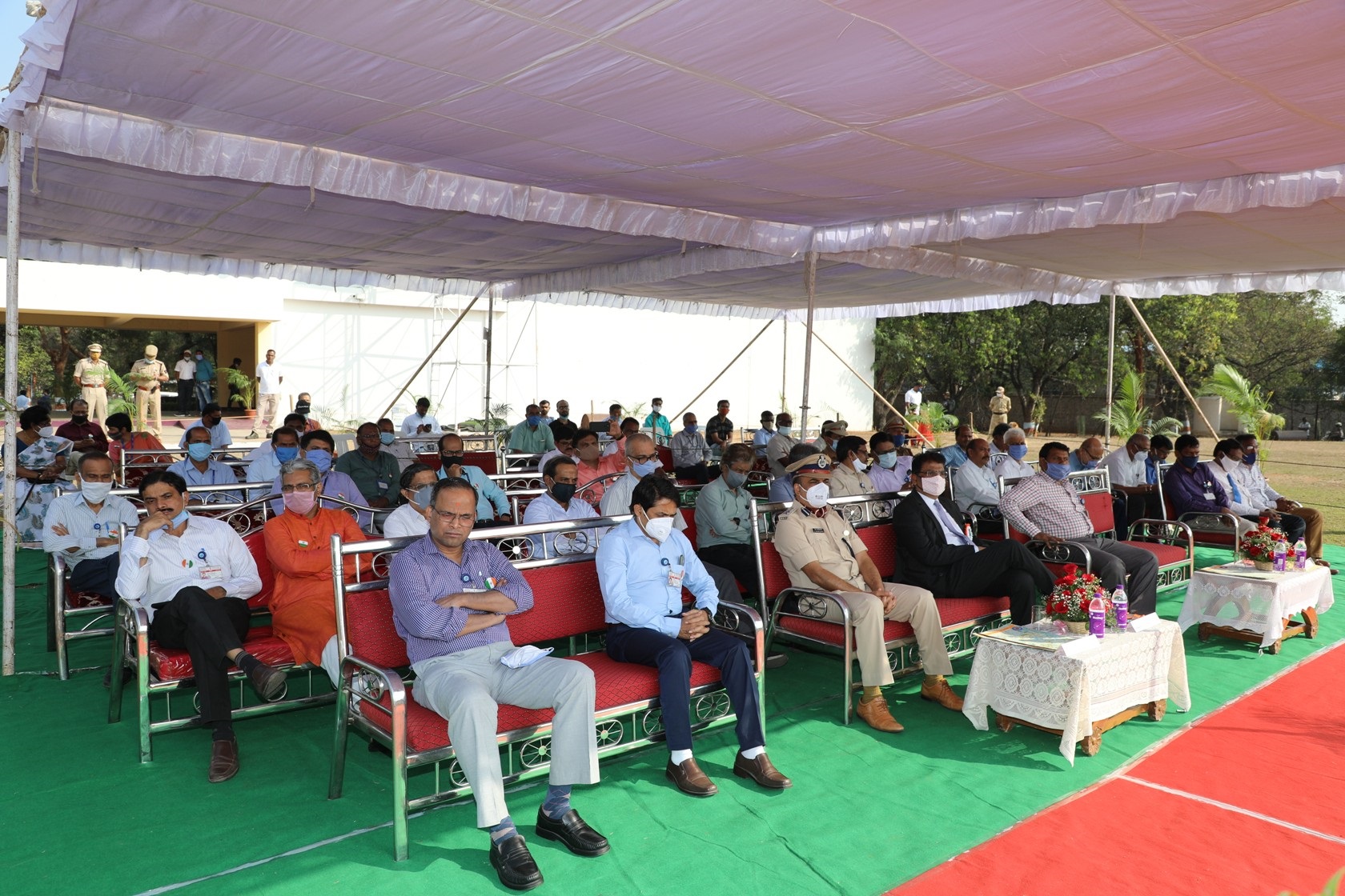 Participants of Republic Day Celebrations.