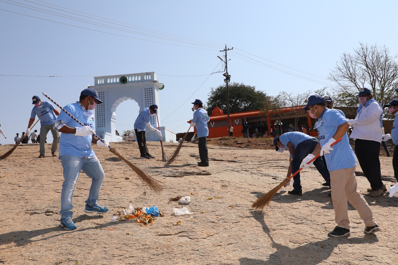 NFC Swachhata Team at Keesara