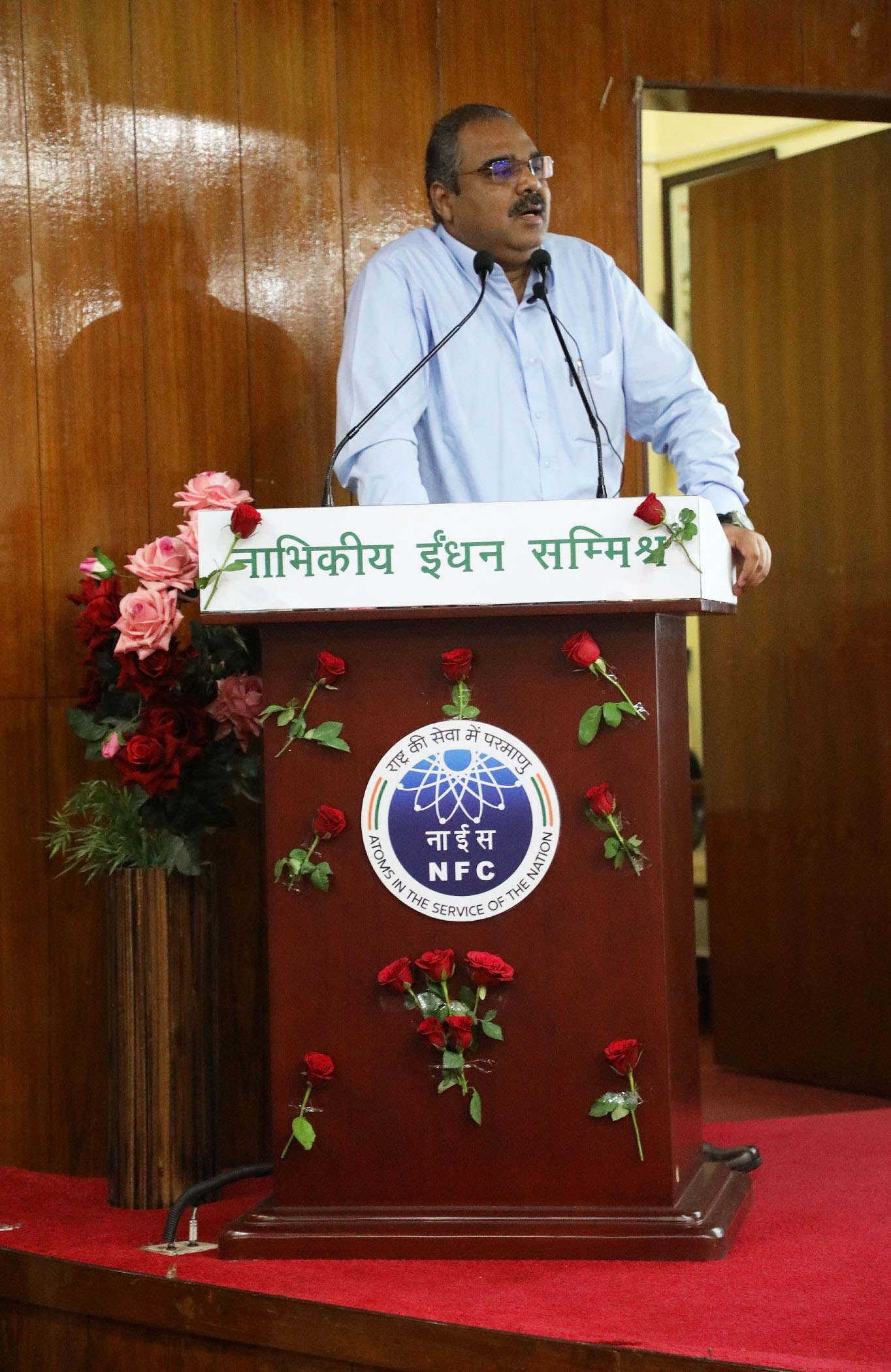 Chief Guest delivering his keynote address.