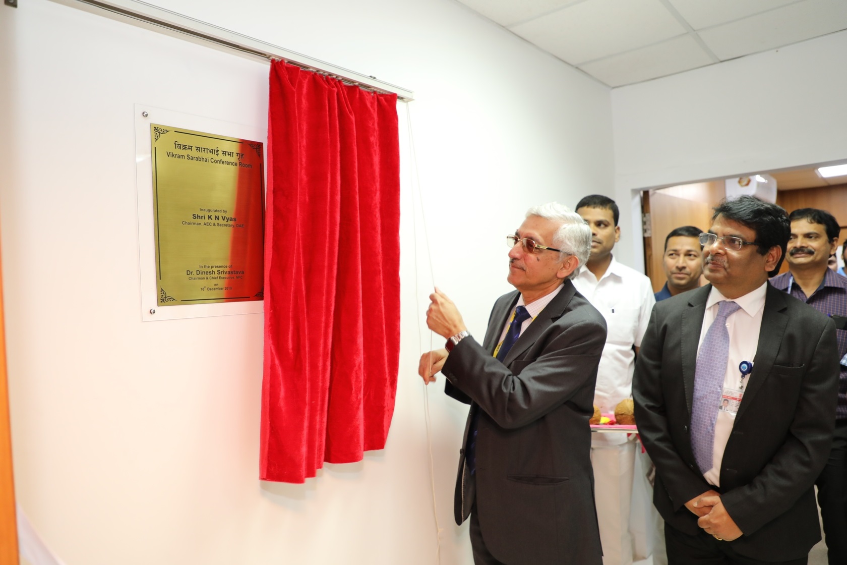Inauguration of Dr. Vikram Sarabhai Conference Room.