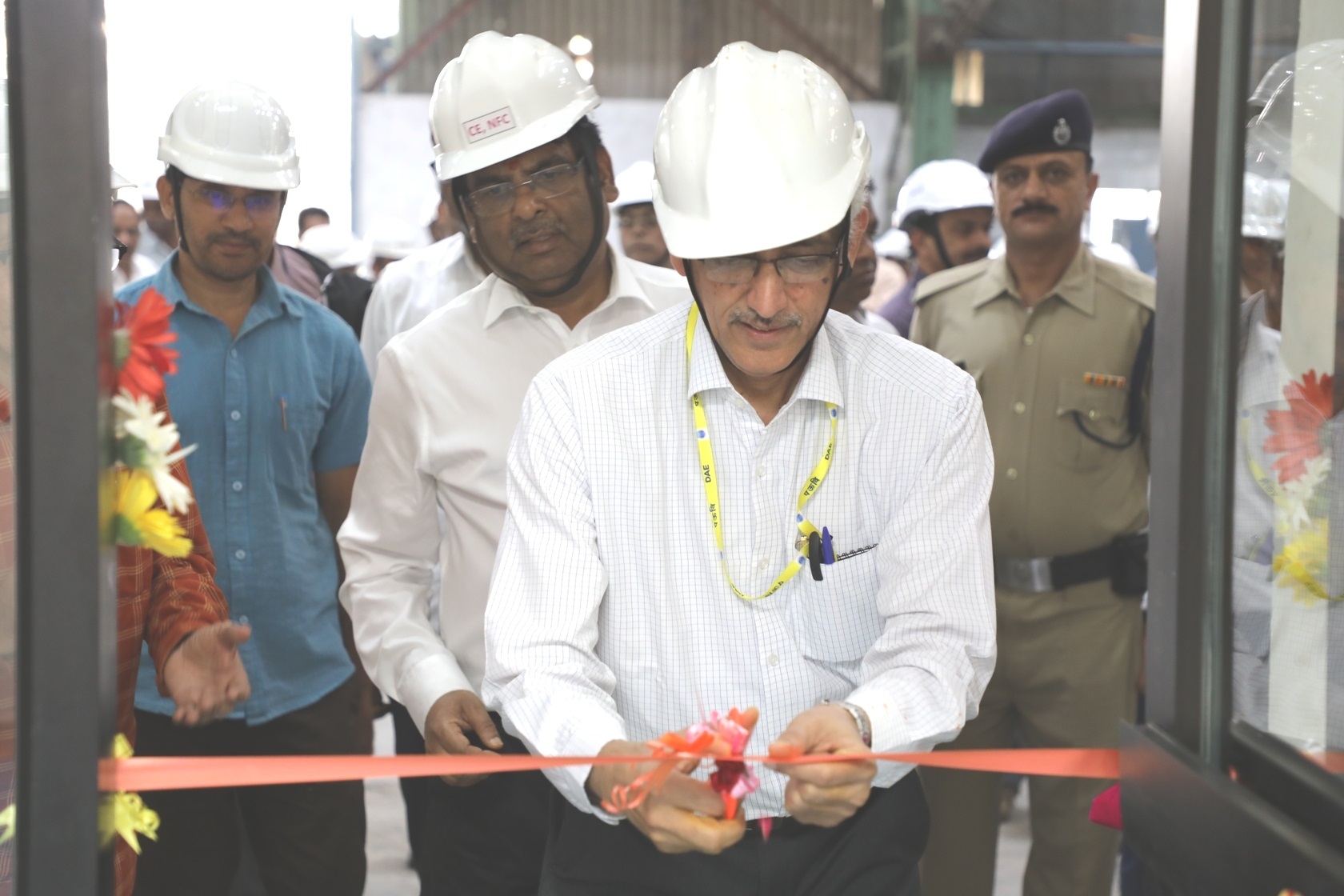 Inauguration of Vacuum Arc Remelting Furnace.