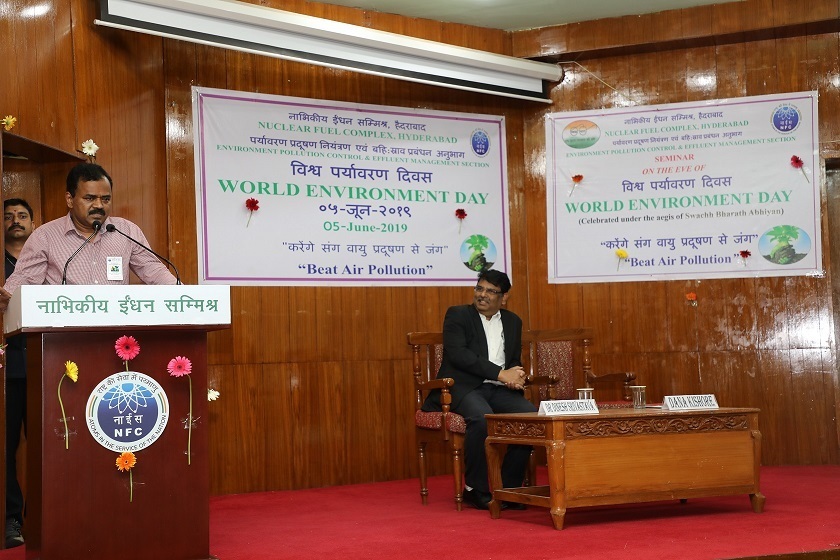 Chief Guest Shri Dana Kishore, IAS, Commissioner GHMC delivering keynote lecture