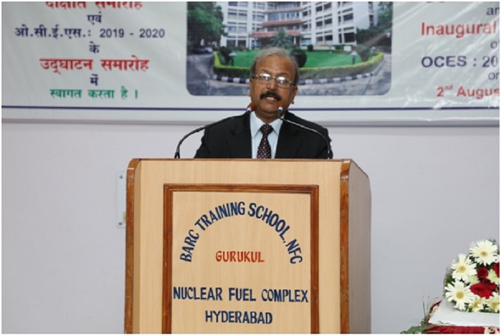 Address by Chief Guest Shri M B Verma, Director (Atomic Minerals Directorate for Exploration & Research