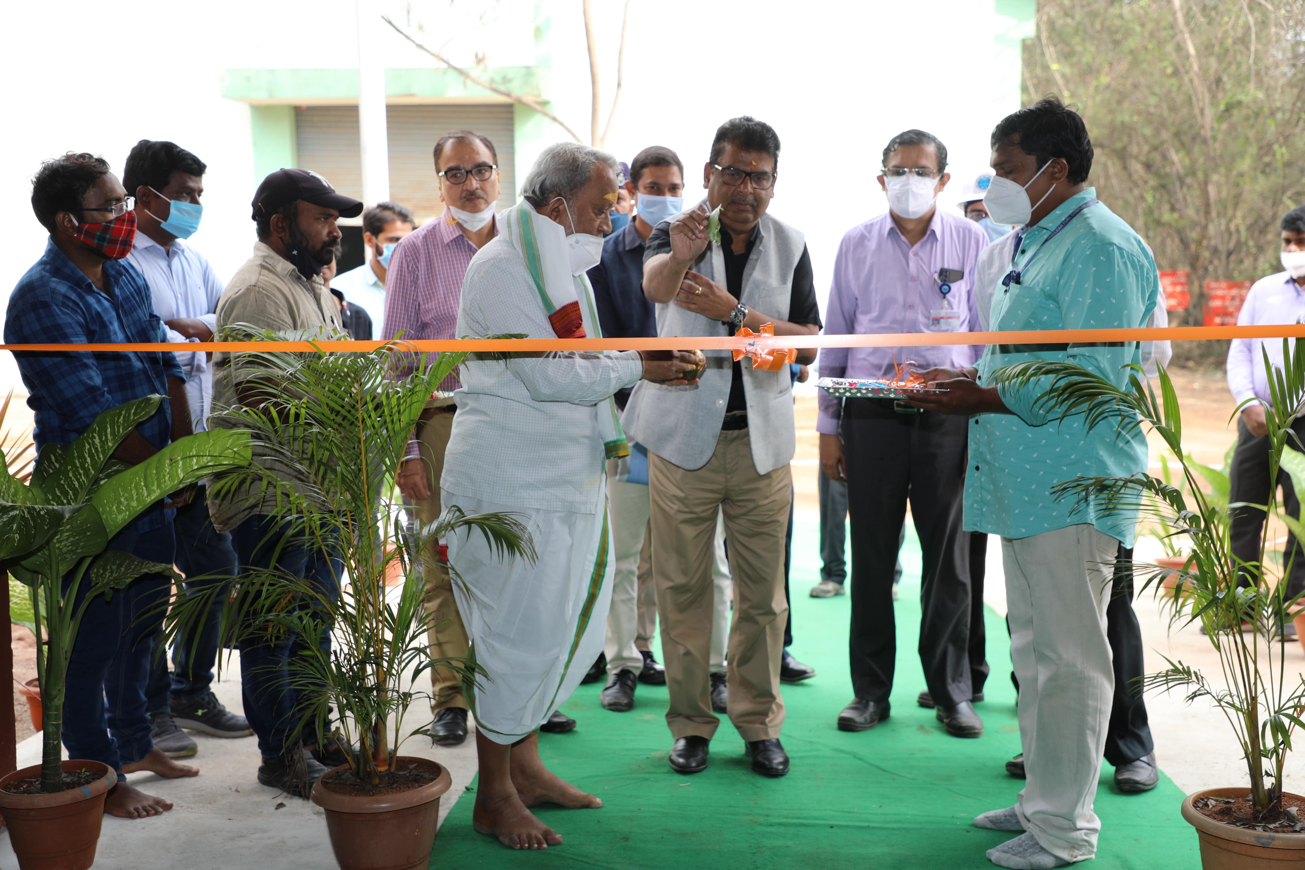 CE, NFC inaugurating the facility.