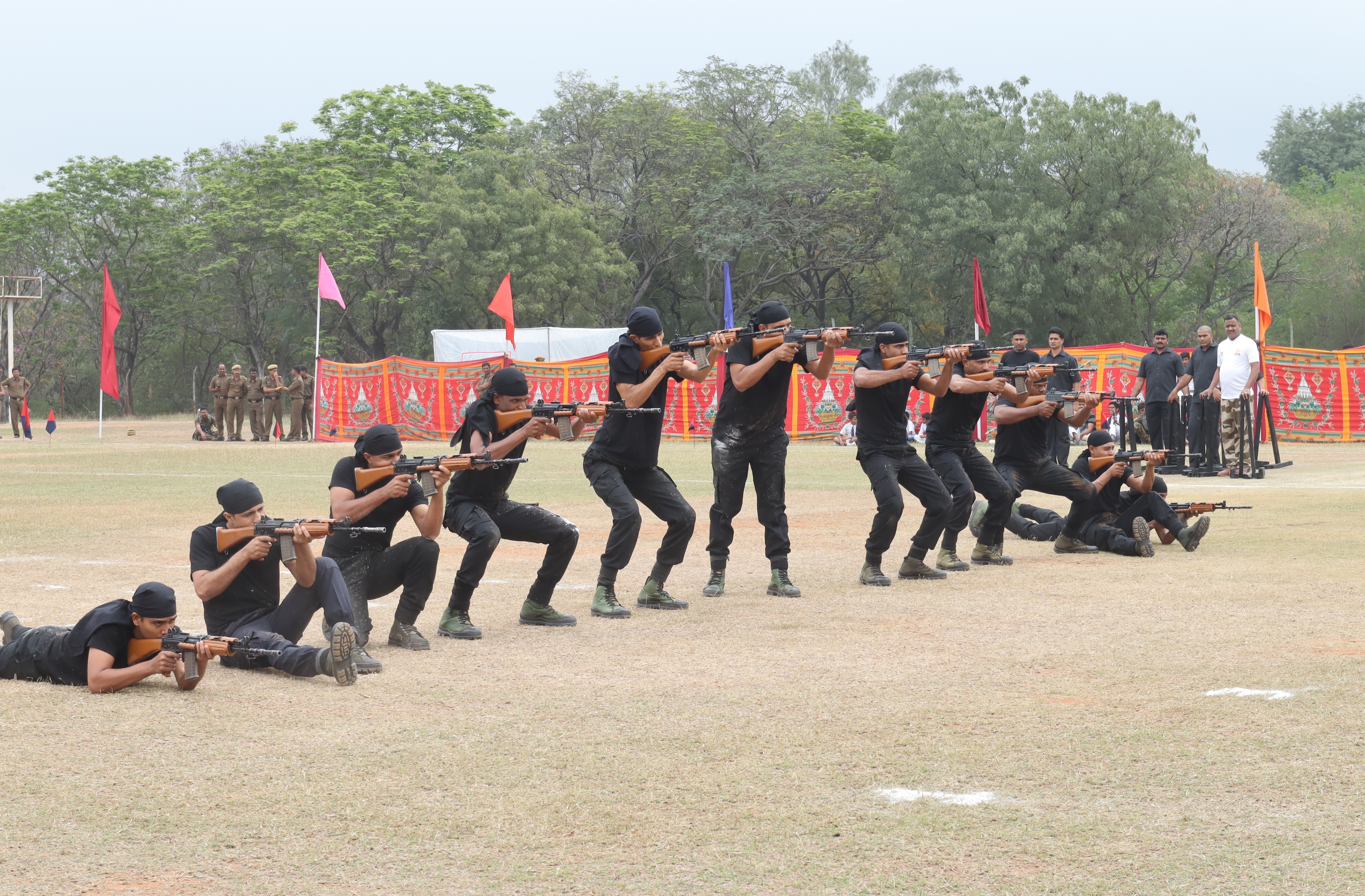 Mock drill by CISF