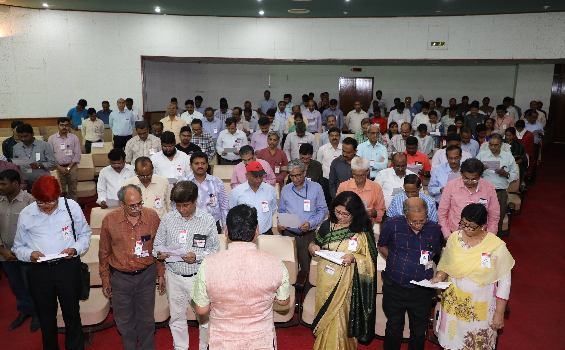 Safety pledge administration