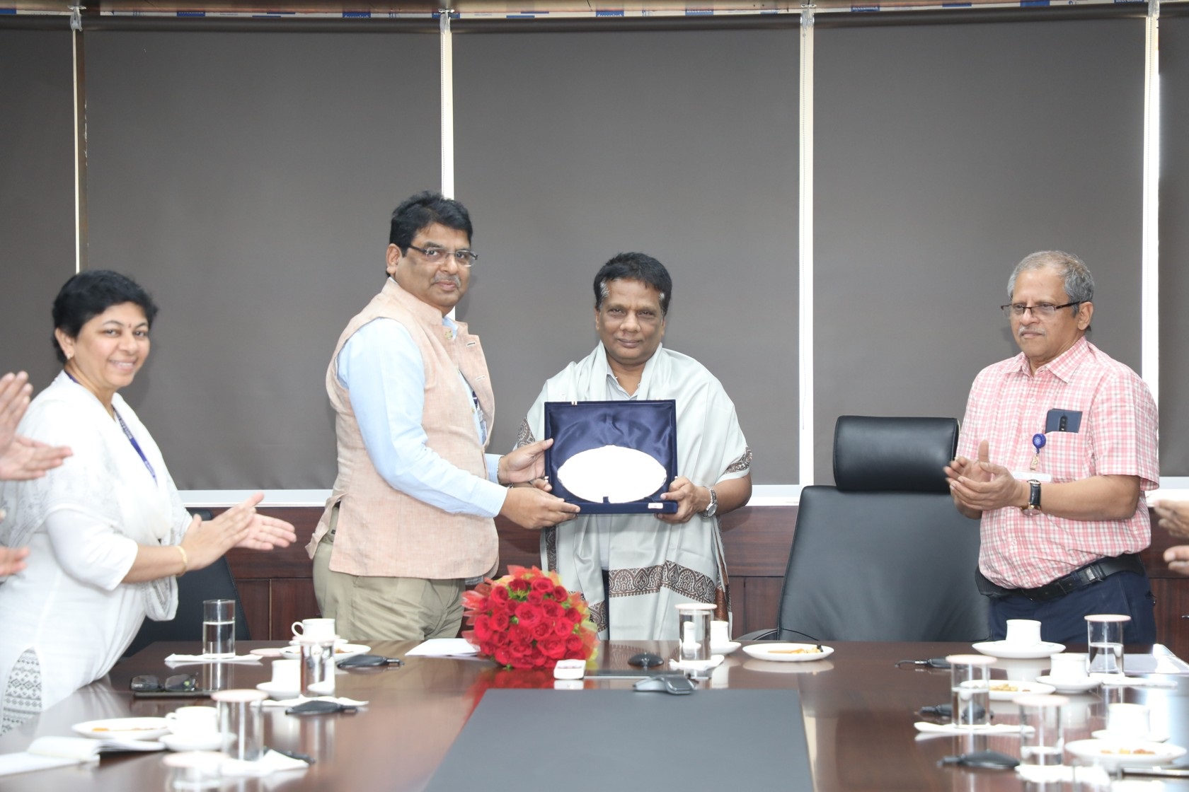 Presentation of Memento by CE, NFC to Director, BARC