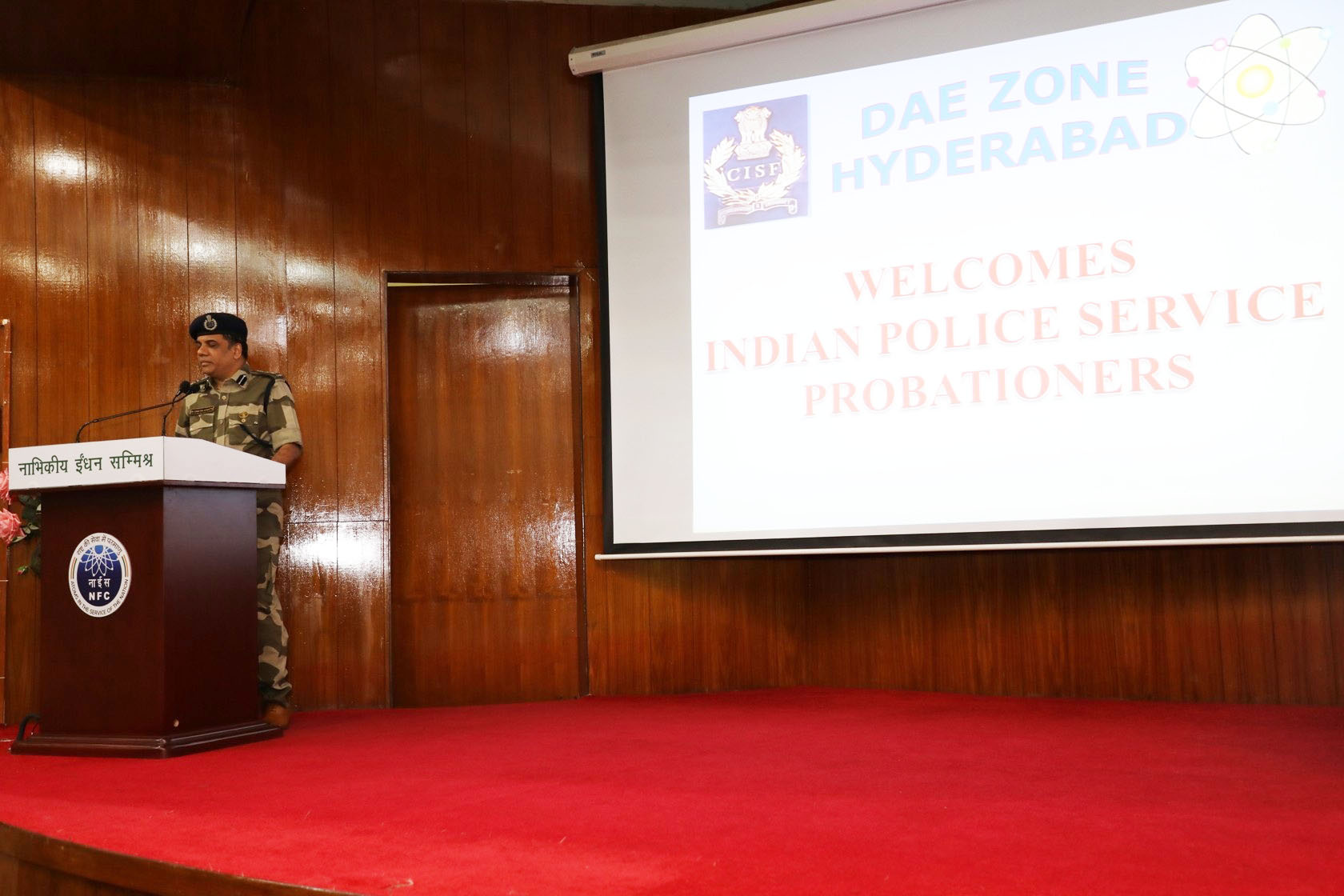 Presentation by Shri Shashikant, AIG, CISF