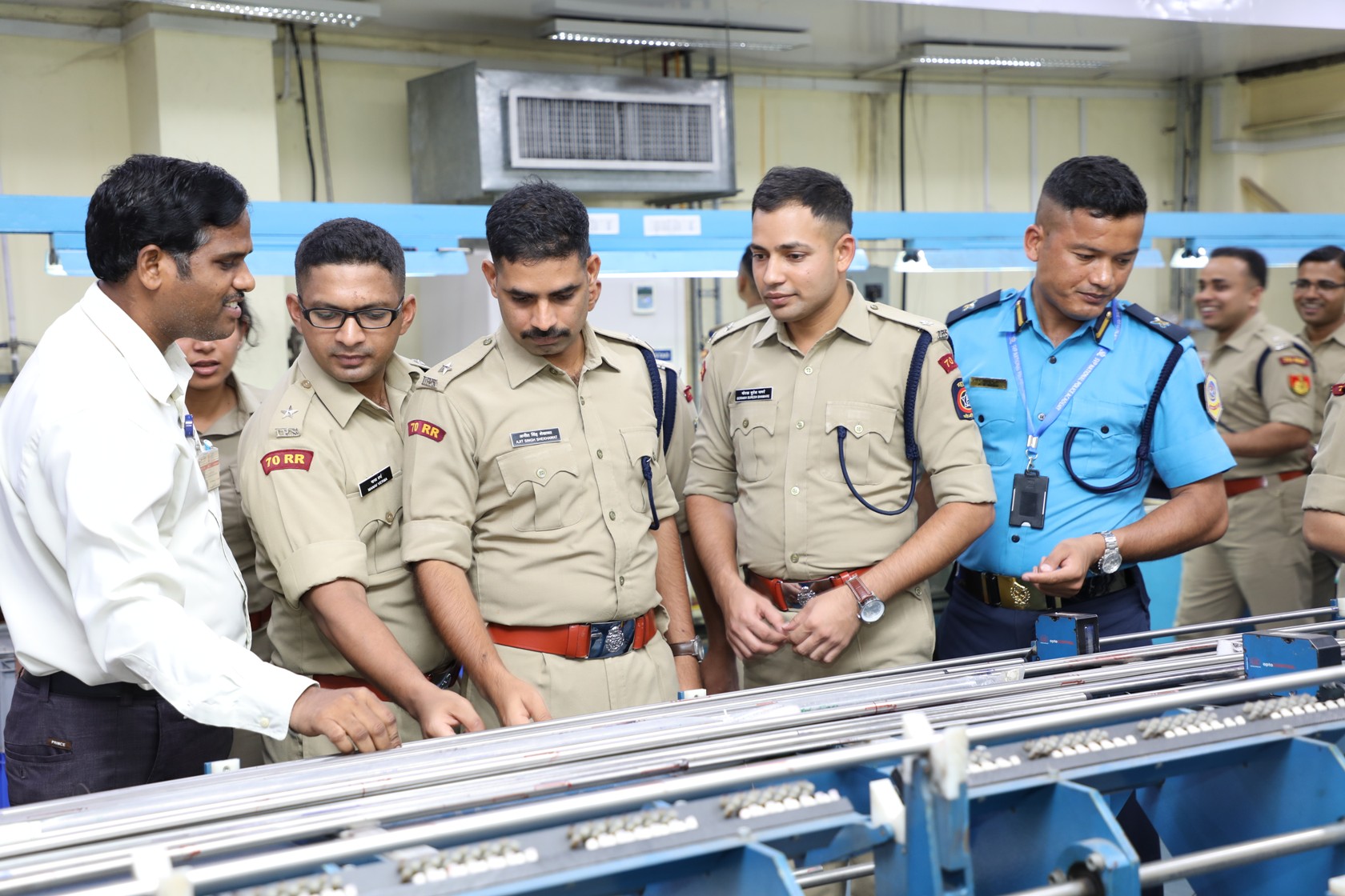 Plant visit of IPS probationers