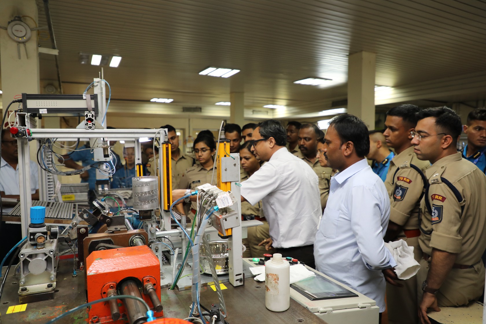 Plant visit of IPS probationers