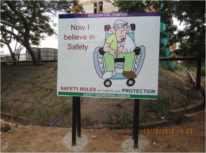 Safety display boards