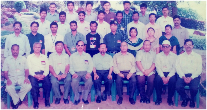 Fourth Batch Trainee Scientific Officers (2004-05) Group Photo with names - NHTS, NFC, Hyderabad